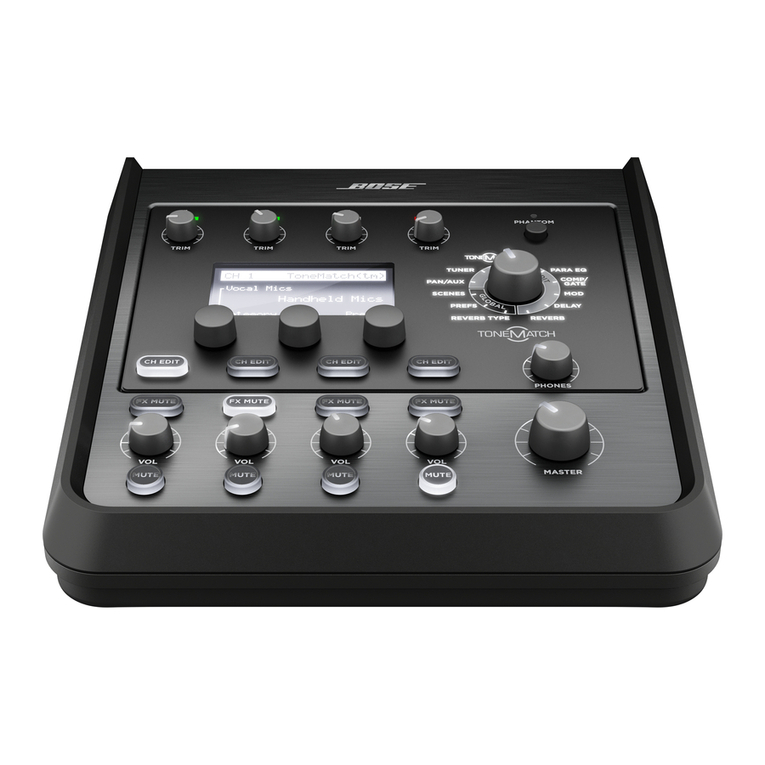 Bose ToneMatch T4S user manual