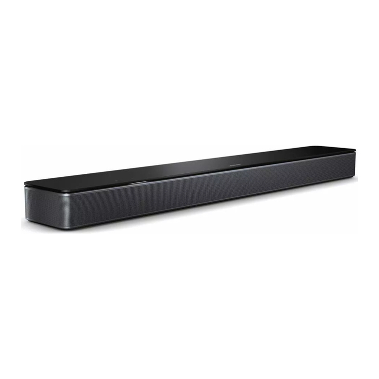 Bose Smart Soundbar 300 user manual
