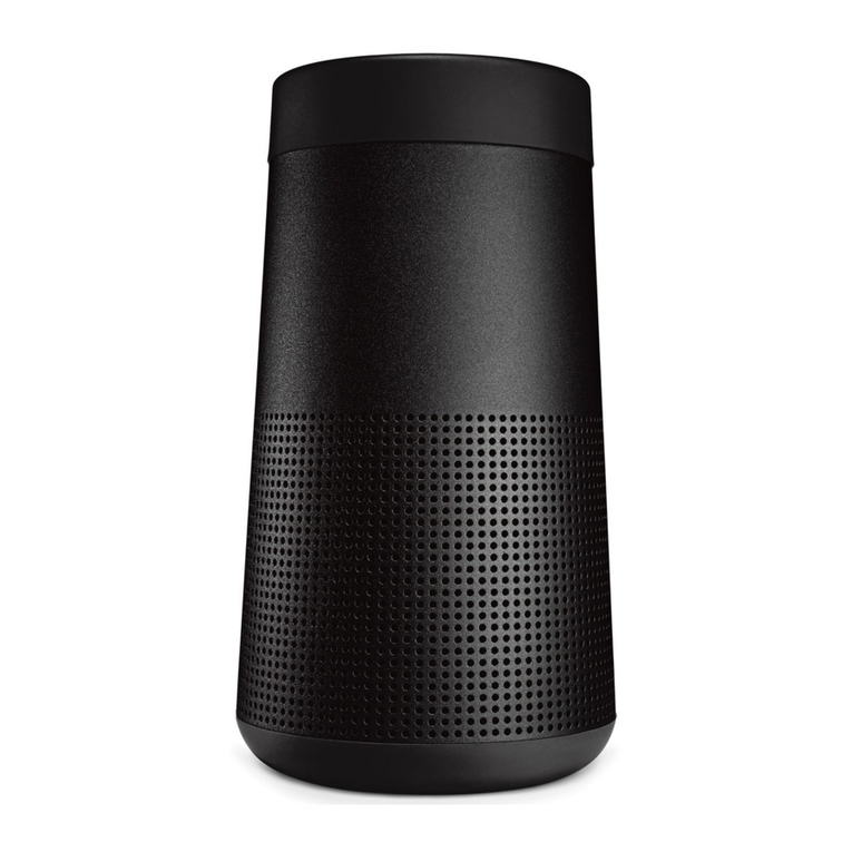 Bose SOUNDLINK REVOLVE II User manual Bose SOUNDLINK REVOLVE II User manual