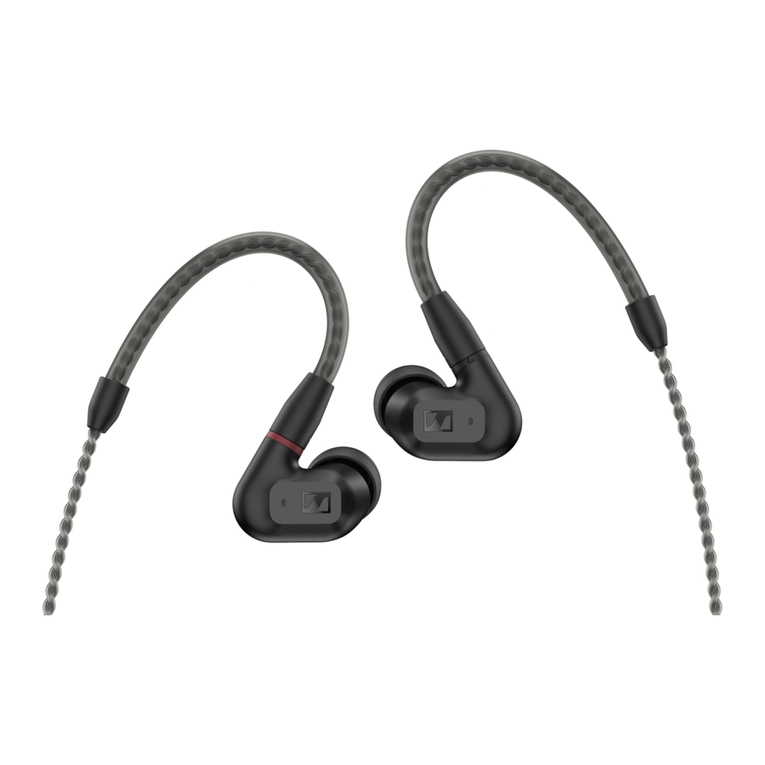 Sennheiser IE 200 User manual