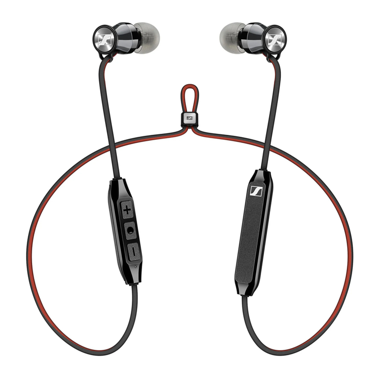 Sennheiser M2 IEBT SW User manual