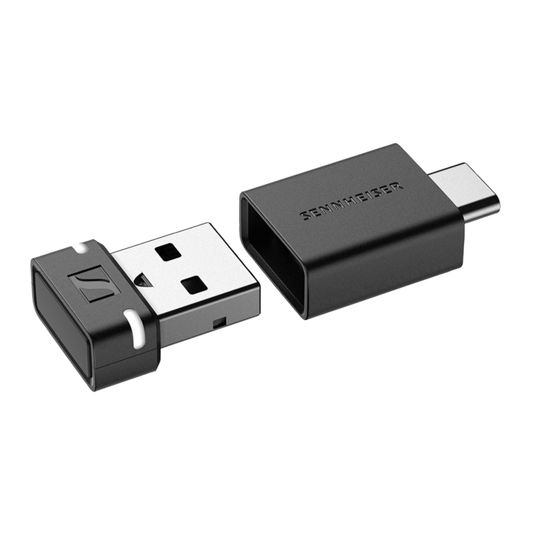 Sennheiser BTD 600 User manual