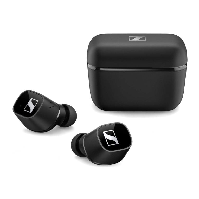 Sennheiser CX 400BT True Wireless user manual