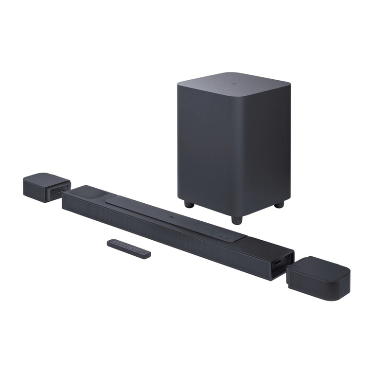 JBL Harman BAR 800 User manual