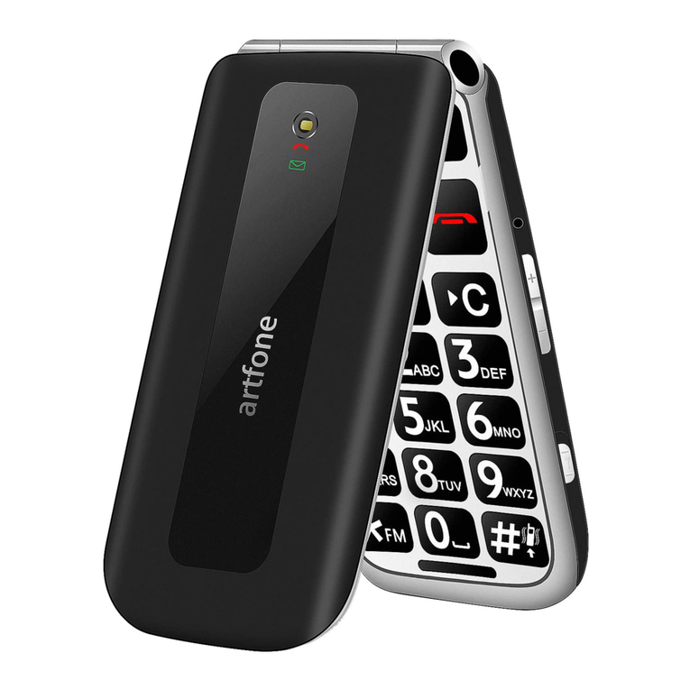 Artfone F20 User manual