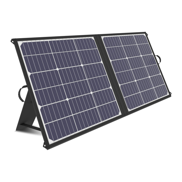 Gooloo 100W Solar Panel user manual
