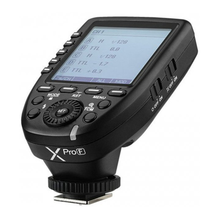 Godox XProF User manual