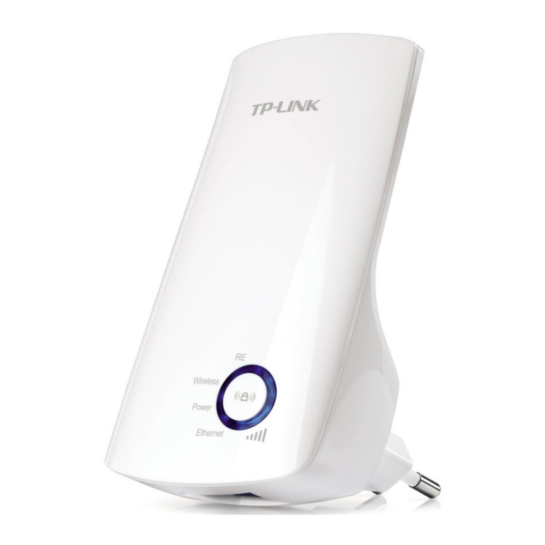TP-Link TL-WA850RE User manual