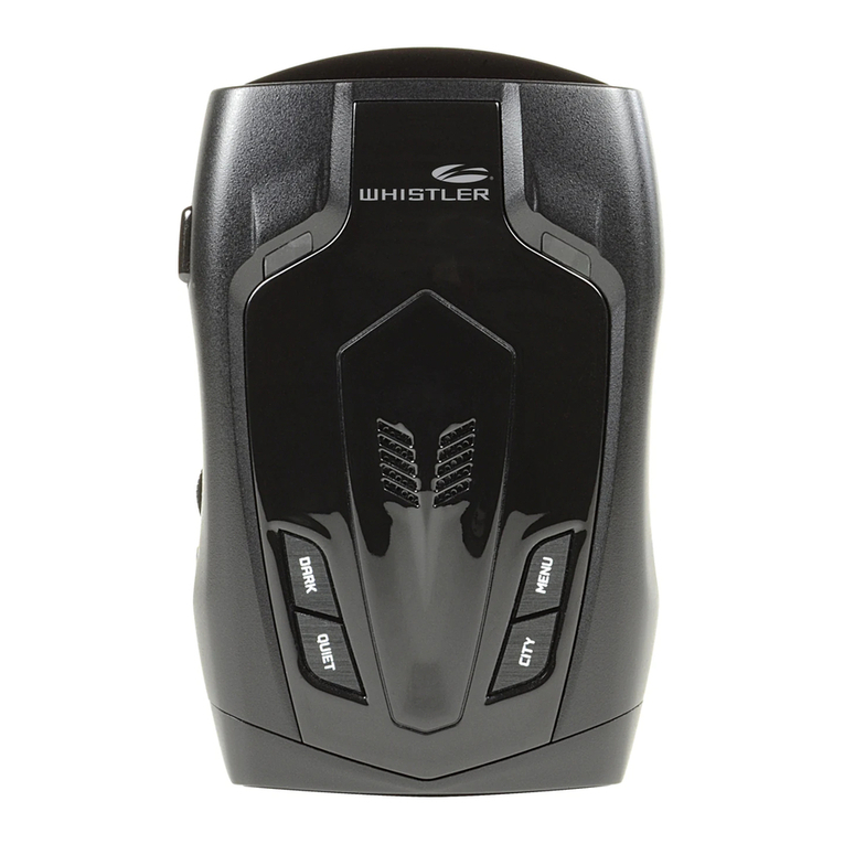 Whistler Z-31R user manual