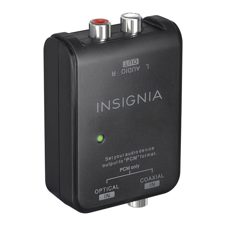 Insignia NS-HZ313 quick start guide