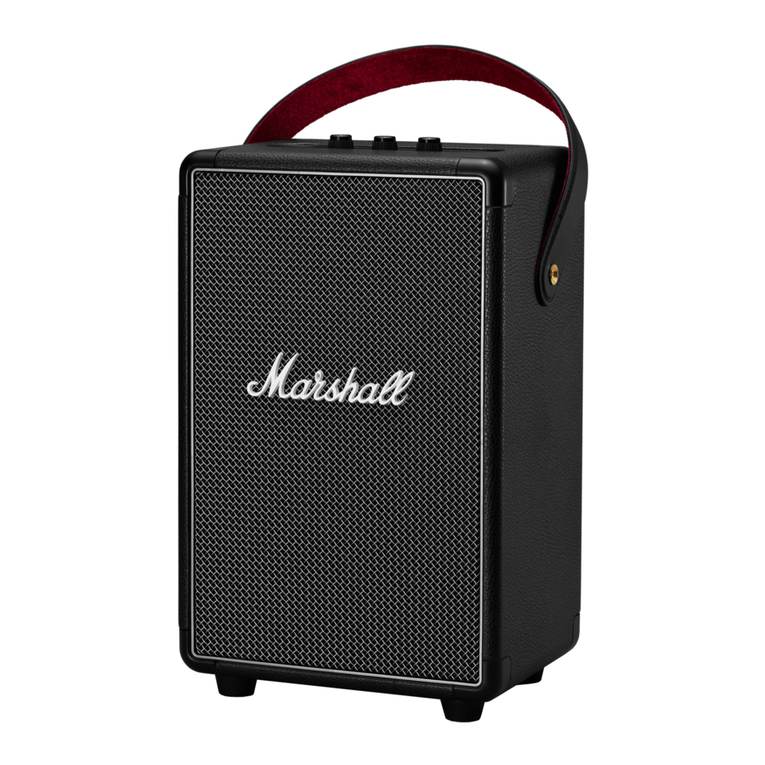 Marshall Amplification TUFTON user manual