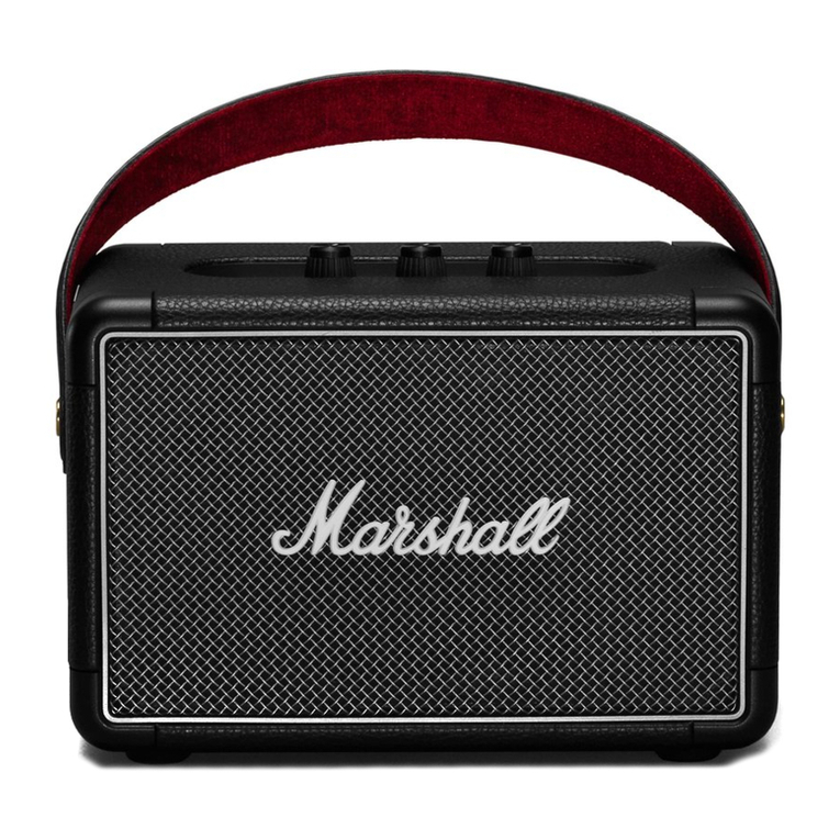 Marshall Amplification Kilburn II User manual Marshall Amplification Kilburn II User manual