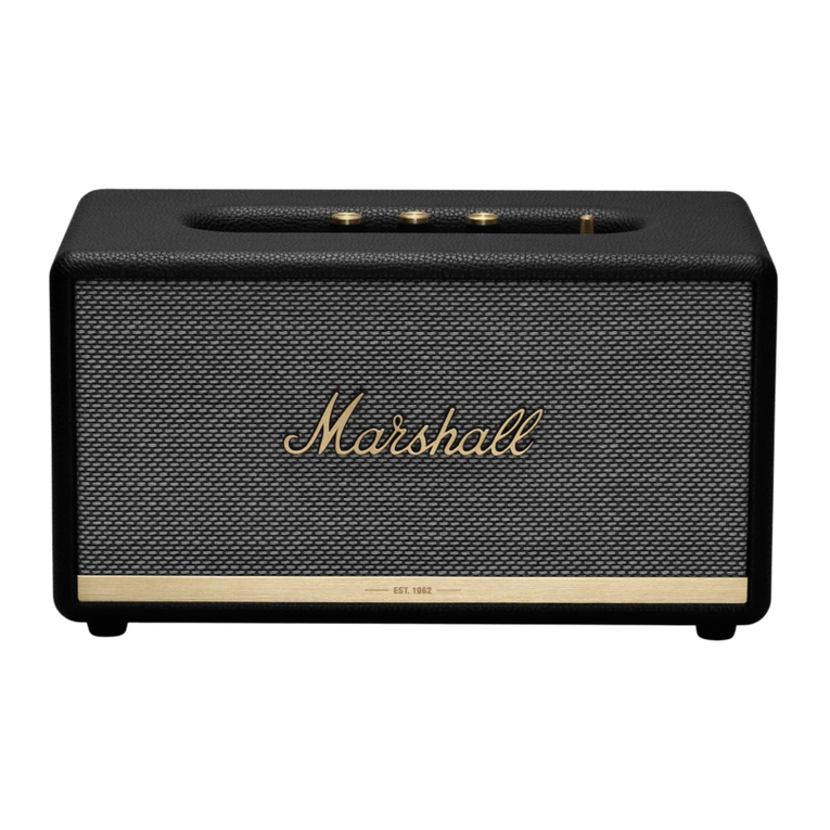 Marshall Amplification STANMORE II user manual