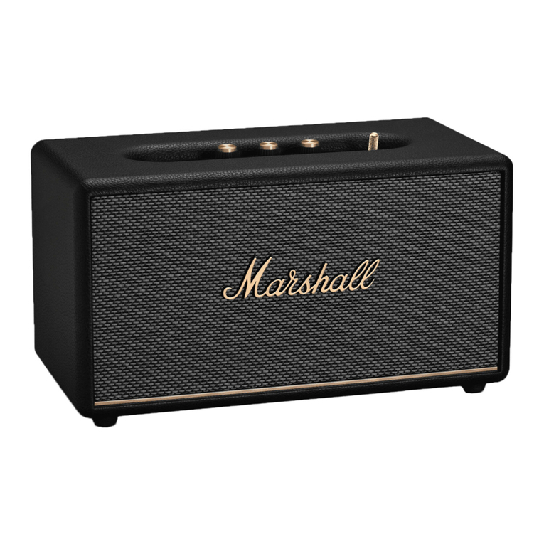 Marshall Amplification STANMORE III User manual Marshall Amplification STANMORE III User manual