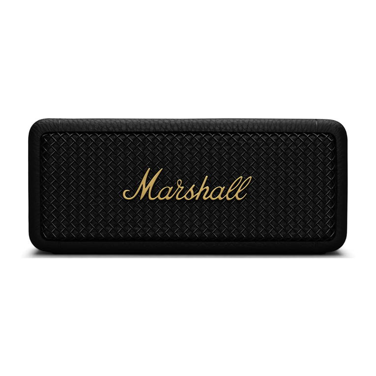 Marshall Amplification EMBERTON II user manual