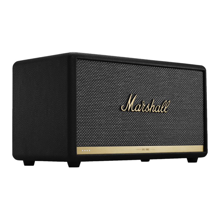 Marshall Amplification Stanmore II Voice with the Google Assistant... user manual