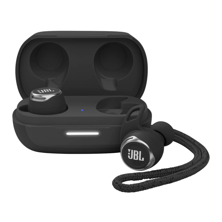JBL Harman Reflect Flow Pro User manual
