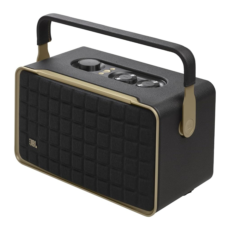 JBL Authentics 300 User manual
