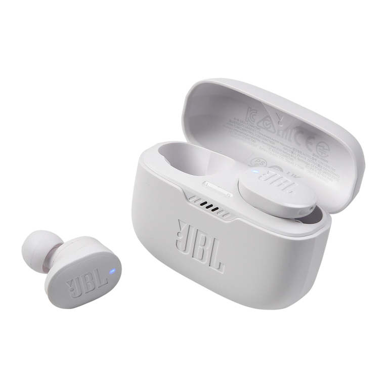 JBL Tune 130NC TWS quick start guide