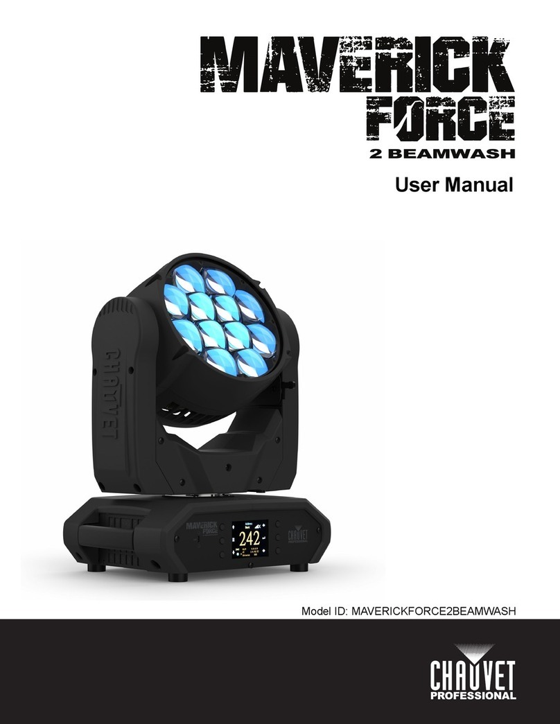 Chauvet Professional MAVERICKF2BW User manual