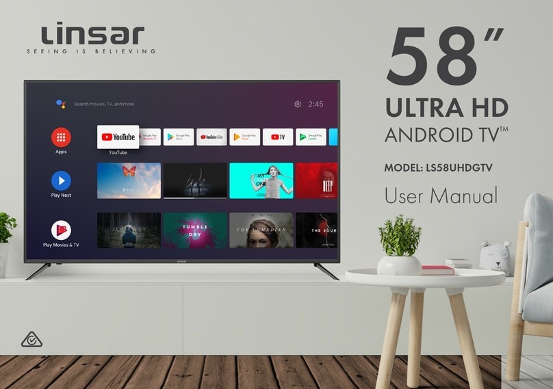 Linsar LS58UHDGTV User manual