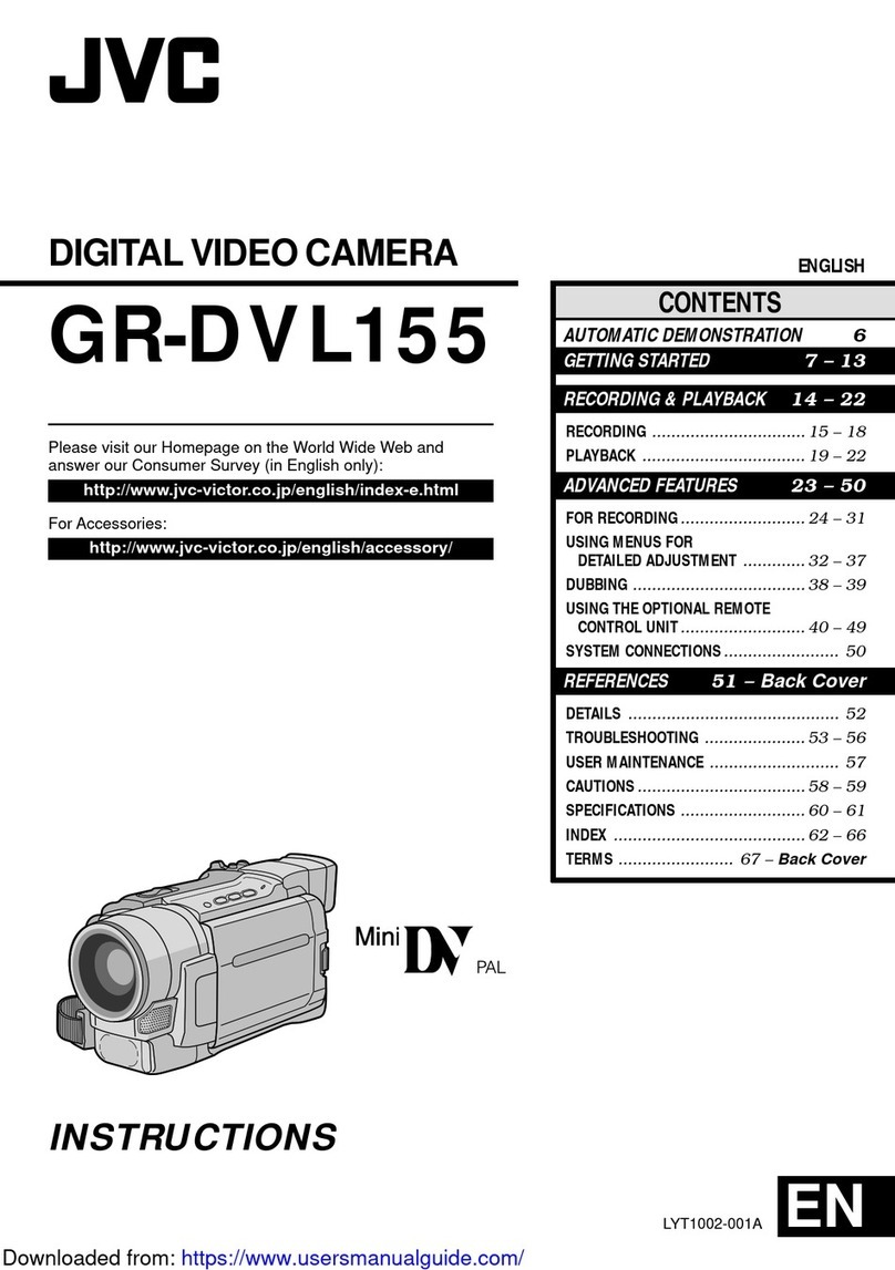 JVC GR-DV L155 User manual