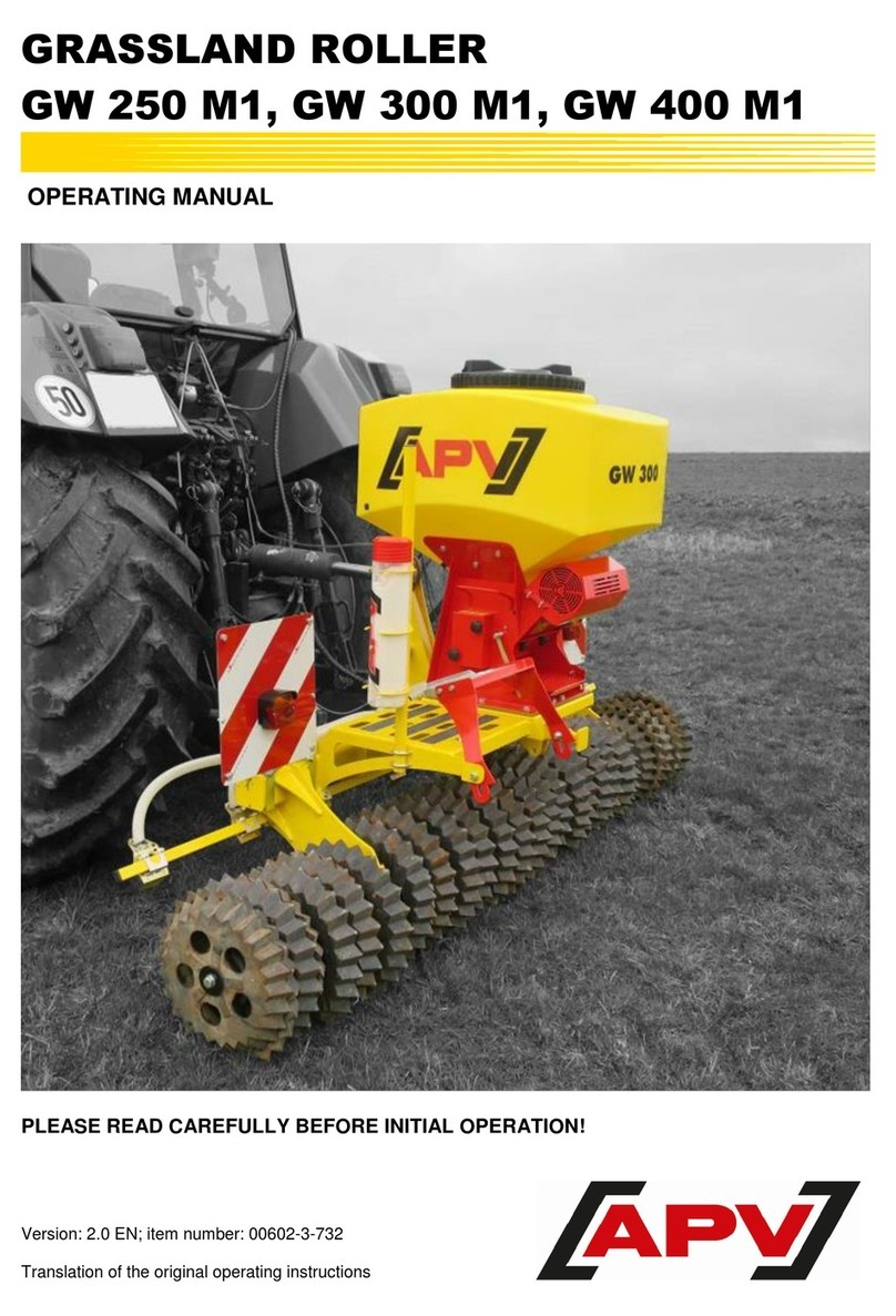 APV GW 400 M1 User manual
