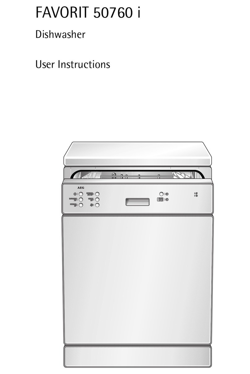 AEG FAVORIT F50760i-M User instructions