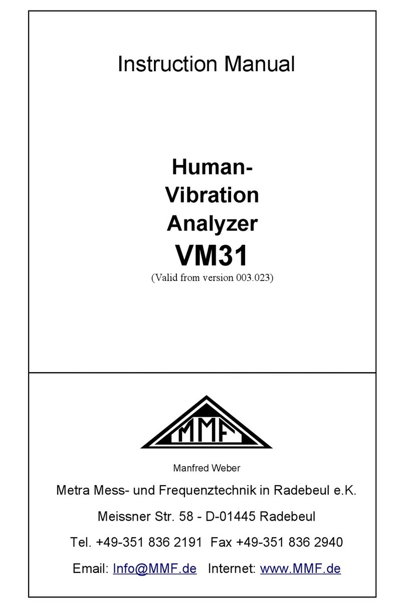 MMF VM31-M User manual