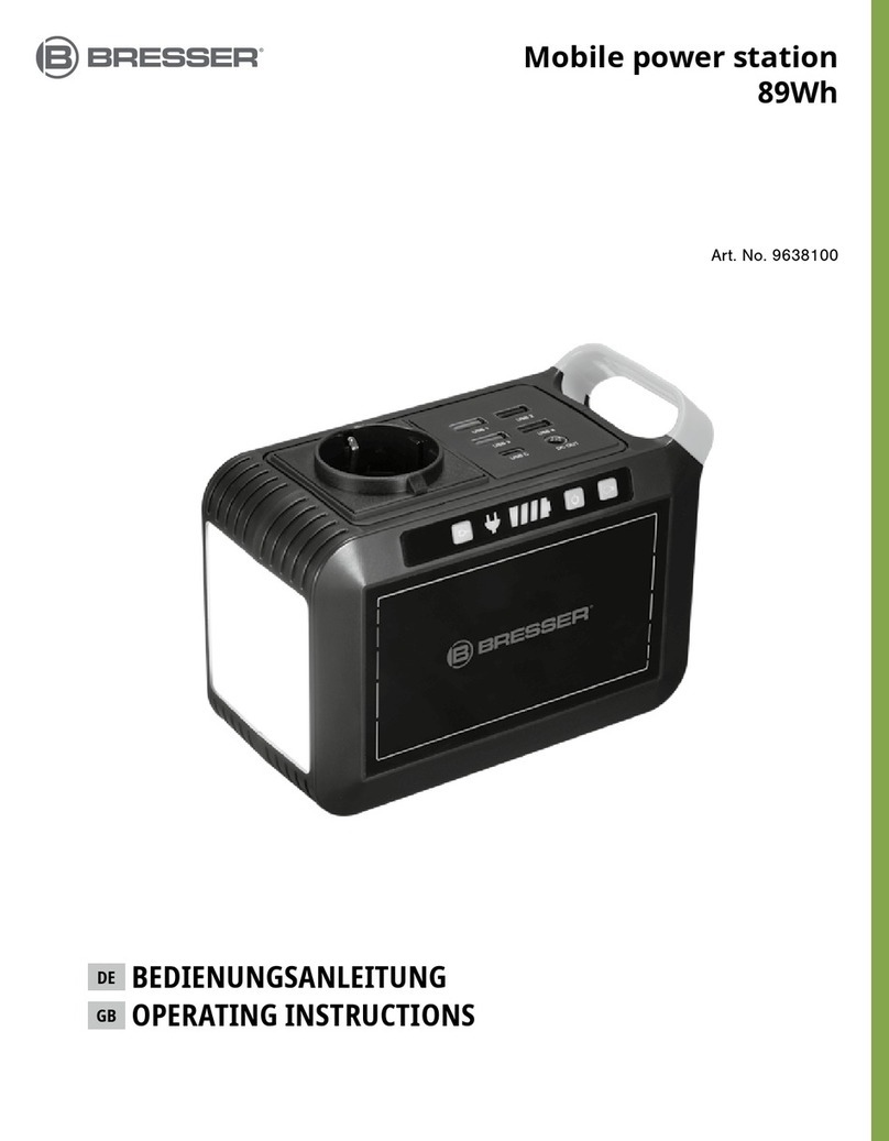 Bresser 9638100 operating instructions