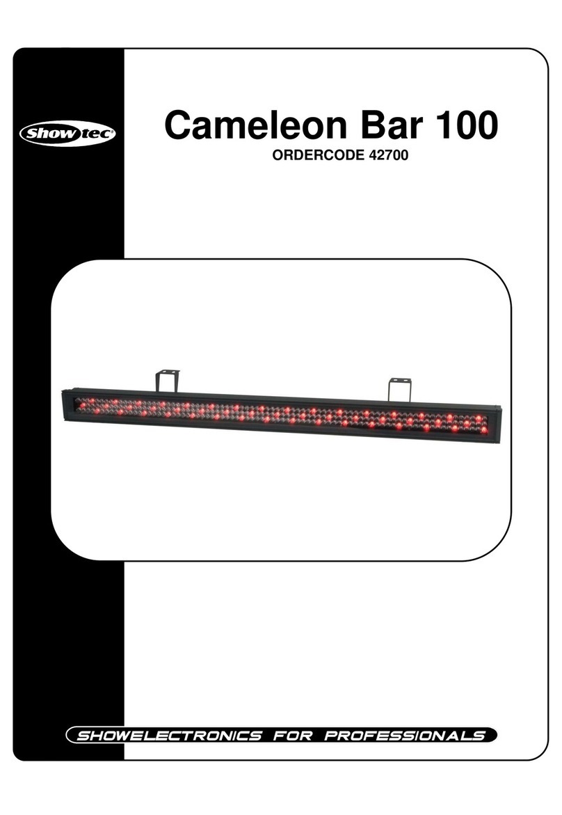 Show Tec Cameleon Bar 100 manual