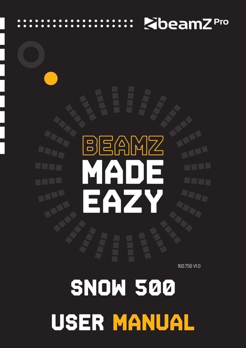 Beamz SNOW 500 User manual