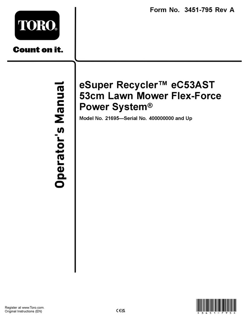 Toro 21695 Operator's manual