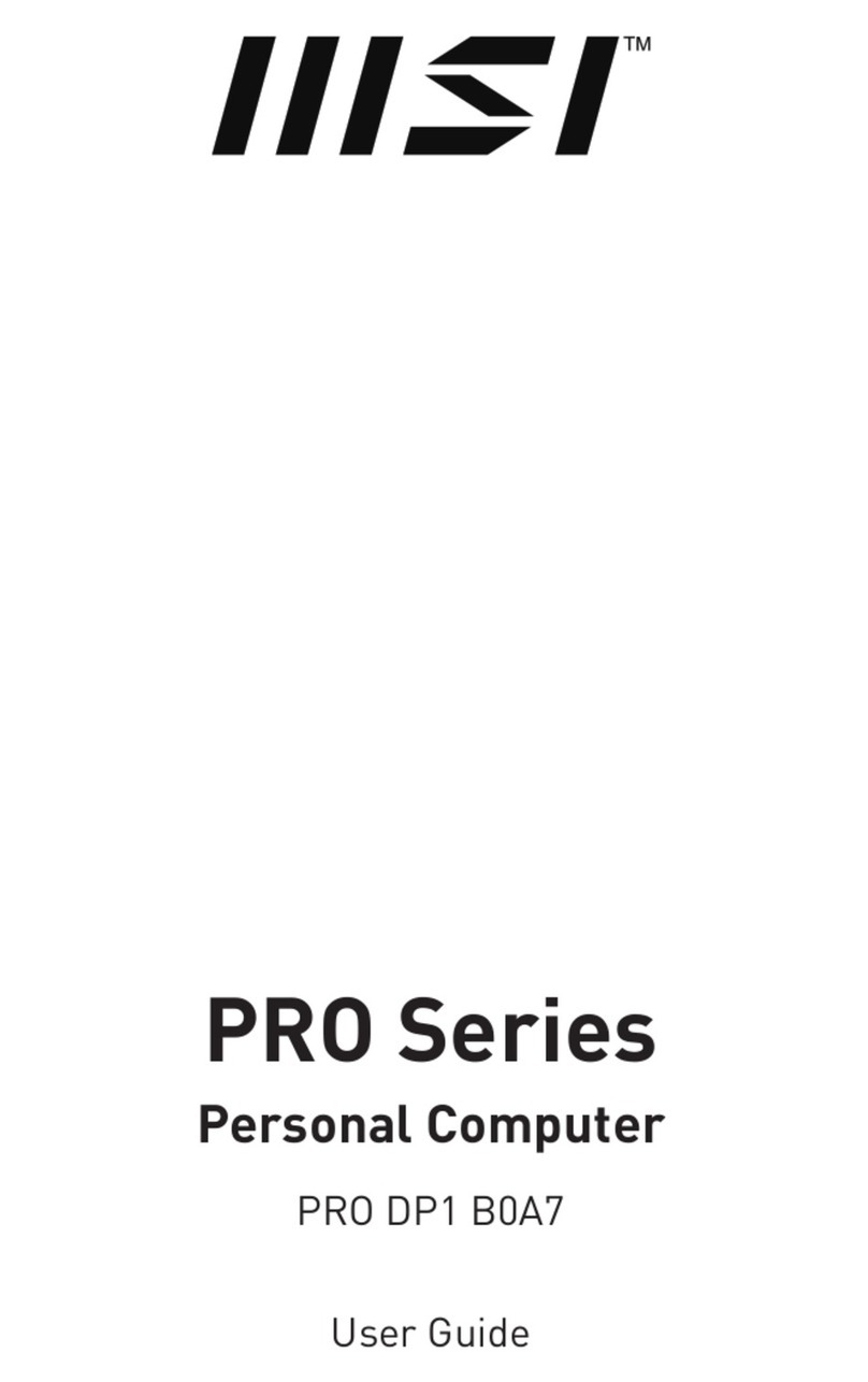 MSI PRO DP1 B0A7 user guide