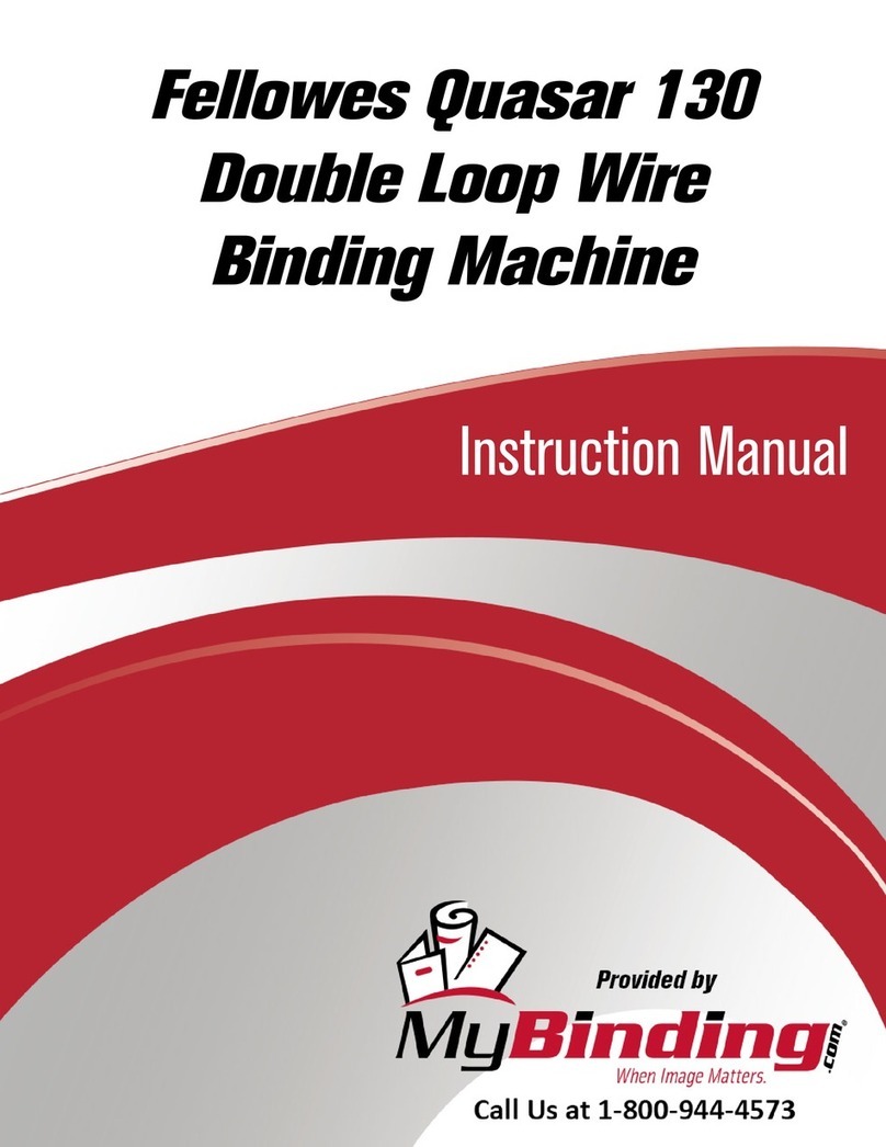 Fellowes Quasar Wire instruction manual