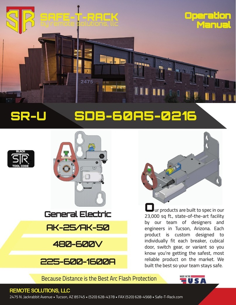 Remote Solutions SR-U SDB-60A5-0216 Operation manual