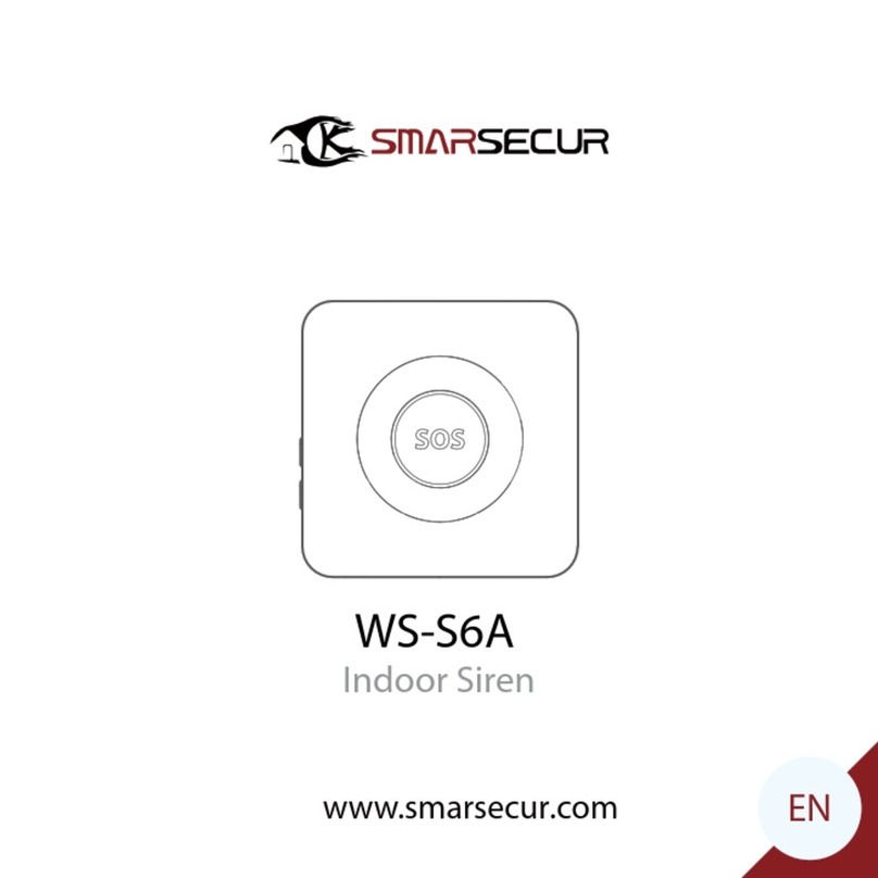 SMARSECUR WS-S6A quick start guide SMARSECUR WS-S6A quick start guide