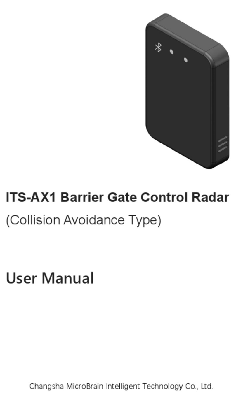 Microbrain Intelligent Technology ITS-AX1 User manual Microbrain Intelligent Technology ITS-AX1 User manual