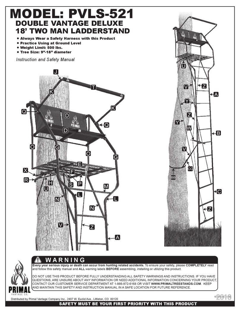 Primal PVLS-521 Instruction and safety manual