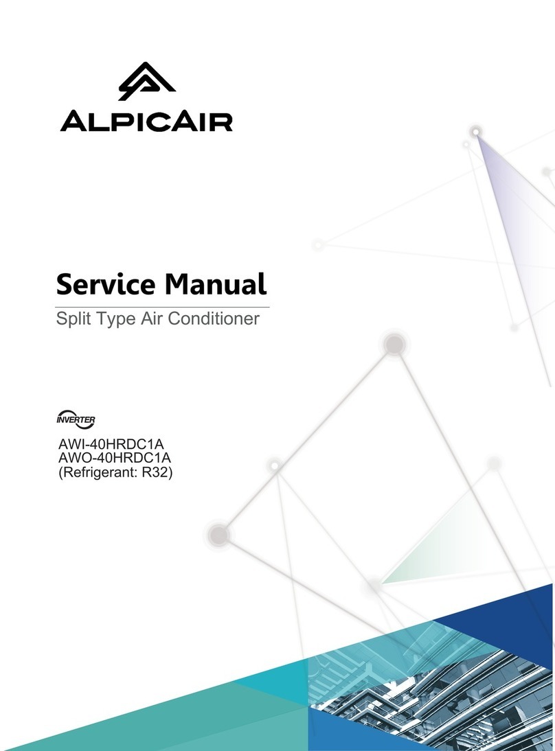 Alpic Air AWI-40HRDC1A User manual