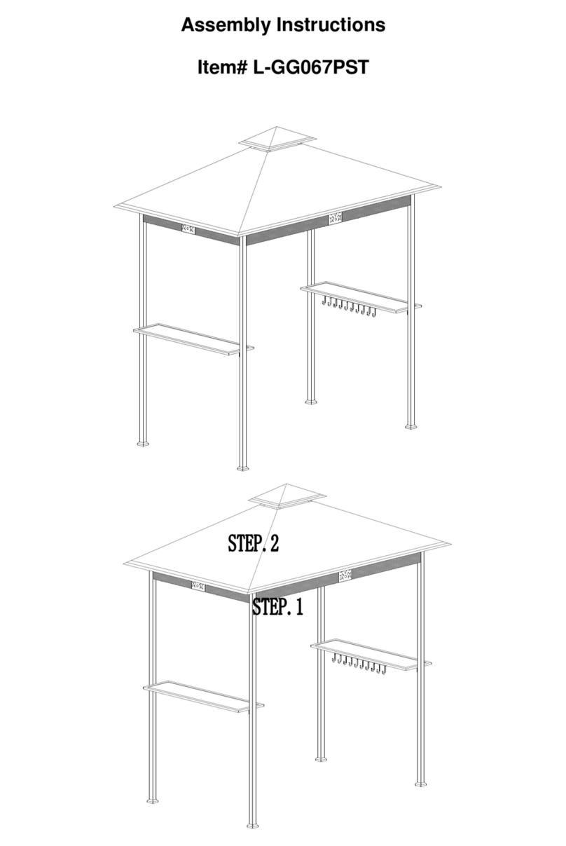 Sunjoy L-GG067PST User manual