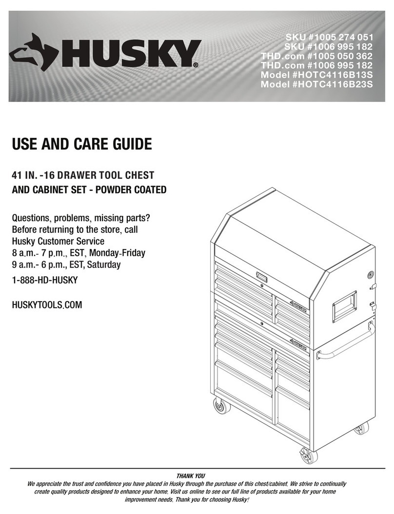 Husky HOTC4116B23S User manual
