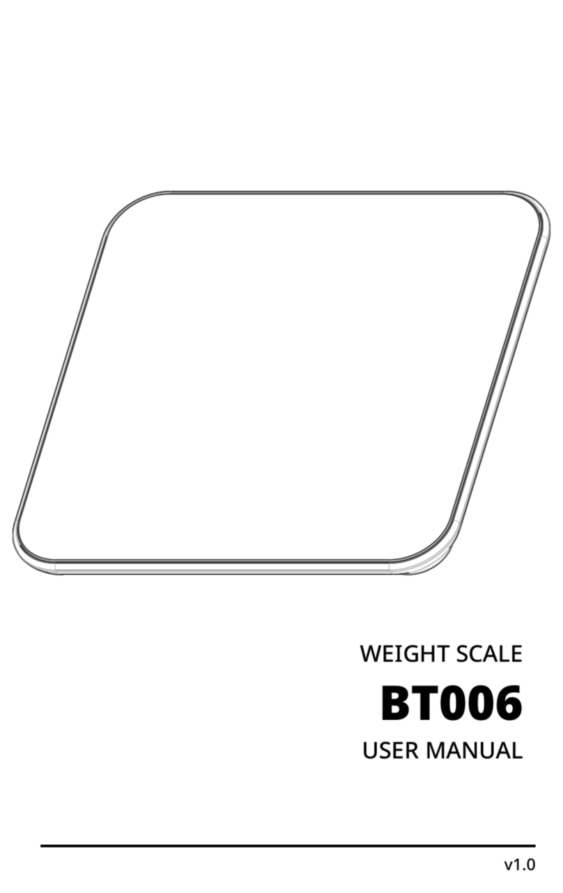 BodyTrace BT006 user manual