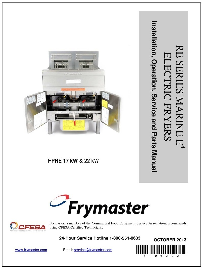 Frymaster MARINE E4 FPRE 17 kW Guide