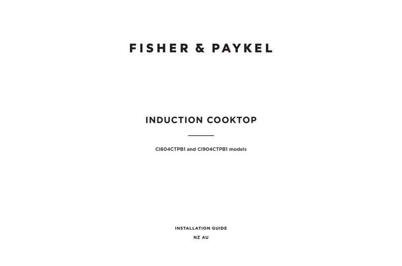 Fisher & Paykel CI904CTPB1 User manual Fisher & Paykel CI904CTPB1 User manual