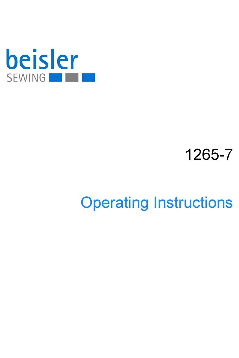 Beisler 1265-7 operating instructions