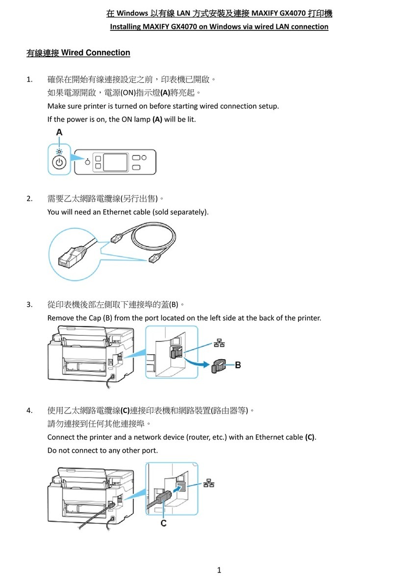 Canon MAXIFY GX4070 User manual