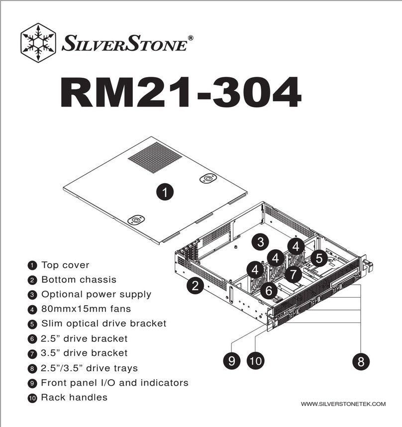 SilverStone RM21-304 User manual
