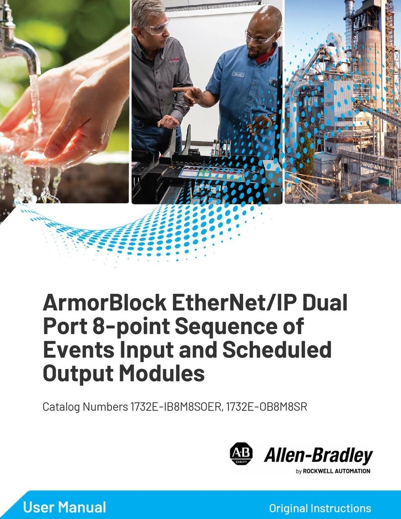 Rockwell Automation Allen-Bradley ArmorBlock 1732E-IB8M8SOER User manual