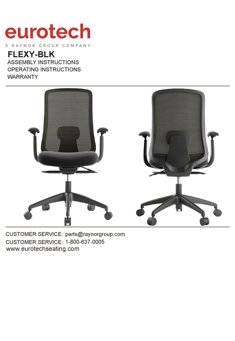 Raynor eurotech FLEXY-BLK User manual